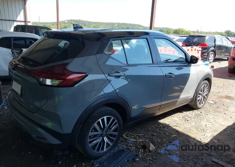 2023 Nissan Kicks Sv Xtronic Cvt from USA, damaged, VIN 3N1CP5CVXPL496180